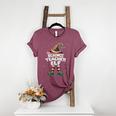 I'm The Science Teacher Elf Family Matching Group Christmas Women's Heather T-Shirt Heather Maroon