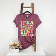 It's A Good Day To Teach Tiny Humans Teacher Teaching Women's Heather T-Shirt Heather Maroon