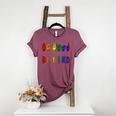 Be Kind Pride Sign Language Rainbow Teachers Interpreter ASL Women's Heather T-Shirt Heather Maroon