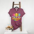 Kindergarten ABCD Rocks Teacher Student Back To School Women's Heather T-Shirt Heather Maroon Kindergarten ABCD Rocks Teacher Student Back To School Women's Heather T-Shirt Heather Maroon