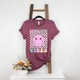 Kindergarten Vibes First Day Of School Kindergarten Teacher Women's Heather T-Shirt Heather Maroon Kindergarten Vibes First Day Of School Kindergarten Teacher Women's Heather T-Shirt Heather Maroon