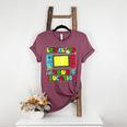 Level Up Your Education Gaming Inspired Teacher Gamers Women's Heather T-Shirt Heather Maroon Level Up Your Education Gaming Inspired Teacher Gamers Women's Heather T-Shirt Heather Maroon