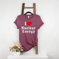 I Love Nuclear Energy School Teacher Women's Heather T-Shirt Heather Maroon I Love Nuclear Energy School Teacher Women's Heather T-Shirt Heather Maroon