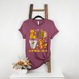 LOVE Pre-K Pumpkin Teacher Student Halloween Costume Women's Heather T-Shirt Heather Maroon