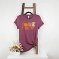 Love Preschool Happy Fall Thanksgiving Women Teacher Women's Heather T-Shirt Heather Maroon Love Preschool Happy Fall Thanksgiving Women Teacher Women's Heather T-Shirt Heather Maroon