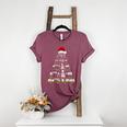 Math Equation Merry Xmas Season Teacher Christmas Tree Women's Heather T-Shirt Heather Maroon