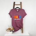 Math Interventionist Teacher Coach Squad Mathematics STEM Women's Heather T-Shirt Heather Maroon Math Interventionist Teacher Coach Squad Mathematics STEM Women's Heather T-Shirt Heather Maroon