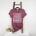 Math Teacher Christmas Mathematics Teacher Women's Heather T-Shirt Heather Maroon Math Teacher Christmas Mathematics Teacher Women's Heather T-Shirt Heather Maroon