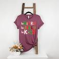 Be Merry Be Jolly Be Kind Merry Christmas Teacher Xmas Pjs Women's Heather T-Shirt Heather Maroon Be Merry Be Jolly Be Kind Merry Christmas Teacher Xmas Pjs Women's Heather T-Shirt Heather Maroon