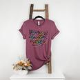 Music Education Matters Music Teacher Appreciation Women Women's Heather T-Shirt Heather Maroon