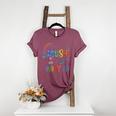 Music Is For Everyone Love For Music Teachers Women's Heather T-Shirt Heather Maroon