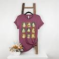 Music Teacher Orchestra Spooky Halloween Ghost Band Women's Heather T-Shirt Heather Maroon Music Teacher Orchestra Spooky Halloween Ghost Band Women's Heather T-Shirt Heather Maroon