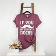 If You Mustache My Students Rock Teacher Mustache Women's Heather T-Shirt Heather Maroon If You Mustache My Students Rock Teacher Mustache Women's Heather T-Shirt Heather Maroon