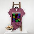 Nerdy Forms Nanotubes Chemistry Teacher Geek Women's Heather T-Shirt Heather Maroon