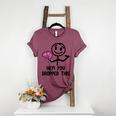 Nerdy Hey You Dropped This Brain Math Teacher Women's Heather T-Shirt Heather Maroon Nerdy Hey You Dropped This Brain Math Teacher Women's Heather T-Shirt Heather Maroon