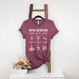Nerdy Vintage Wave Behavior Physics Science Teacher Geek Men Women Girls Kids Women's Heather T-Shirt Heather Maroon