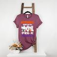Nothing Scares Me I'm A Pre-K Teacher Halloween Ghosts Women's Heather T-Shirt Heather Maroon Nothing Scares Me I'm A Pre-K Teacher Halloween Ghosts Women's Heather T-Shirt Heather Maroon