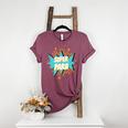 Para Shirt Super Para Paraprofessional Teacher Women's Heather T-Shirt Heather Maroon