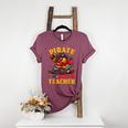 Pirate Pre-K Teacher Preschool Halloween Women's Heather T-Shirt Heather Maroon