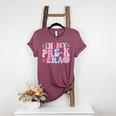 In My Pre K Era Groovy Back To School First Day Teacher Kids Women's Heather T-Shirt Heather Maroon In My Pre K Era Groovy Back To School First Day Teacher Kids Women's Heather T-Shirt Heather Maroon