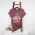 Pre-k Teacher Kids Back To School Wild About Pre-k Women's Heather T-Shirt Heather Maroon Pre-k Teacher Kids Back To School Wild About Pre-k Women's Heather T-Shirt Heather Maroon