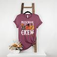 Preschool Boo Crew Teacher Halloween Women's Heather T-Shirt Heather Maroon Preschool Boo Crew Teacher Halloween Women's Heather T-Shirt Heather Maroon