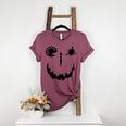 Pumpkin Artist Halloween Art Teacher Women's Heather T-Shirt Heather Maroon