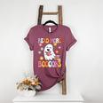 Read More Books Groovy Halloween Teacher Women Women's Heather T-Shirt Heather Maroon Read More Books Groovy Halloween Teacher Women Women's Heather T-Shirt Heather Maroon