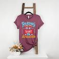 Reading Adventure Library Student Teacher Book Women's Heather T-Shirt Heather Maroon Reading Adventure Library Student Teacher Book Women's Heather T-Shirt Heather Maroon