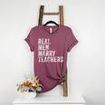 Real Men Marry Teachers Future Husband Wife Engagement Women's Heather T-Shirt Heather Maroon Real Men Marry Teachers Future Husband Wife Engagement Women's Heather T-Shirt Heather Maroon