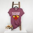 Real Superheroes Don't Wear Capes Teacher Shirt Teaching Te Women's Heather T-Shirt Heather Maroon