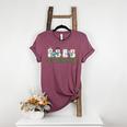 Retro Christmas Snowman FCS Teacher Family Consumer Science Women's Heather T-Shirt Heather Maroon Retro Christmas Snowman FCS Teacher Family Consumer Science Women's Heather T-Shirt Heather Maroon