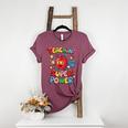 Retro Teaching Is My Superpower Apple Teacher Appreciation Women's Heather T-Shirt Heather Maroon Retro Teaching Is My Superpower Apple Teacher Appreciation Women's Heather T-Shirt Heather Maroon