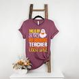 This Is My Scary Reading Teacher Costume Halloween School Women's Heather T-Shirt Heather Maroon This Is My Scary Reading Teacher Costume Halloween School Women's Heather T-Shirt Heather Maroon