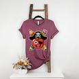 School International Talk Like A Pirate Day Pirate Teacher Women's Heather T-Shirt Heather Maroon
