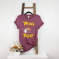 School Math Teacher Halloween 2022 Trig Or Treat Shirt Women's Heather T-Shirt Heather Maroon School Math Teacher Halloween 2022 Trig Or Treat Shirt Women's Heather T-Shirt Heather Maroon