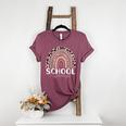 School Psych Teacher School Psychologist Leopard Rainbow Women's Heather T-Shirt Heather Maroon School Psych Teacher School Psychologist Leopard Rainbow Women's Heather T-Shirt Heather Maroon