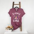Science Girl Chemistry Biology Student Teacher Women's Heather T-Shirt Heather Maroon Science Girl Chemistry Biology Student Teacher Women's Heather T-Shirt Heather Maroon