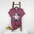 Science Teacher Halloween Skeleton Scientist Chemistry Women's Heather T-Shirt Heather Maroon