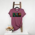 Stream Technology Robotics Shirt For Teachers And Students Premium Tri-Blend Women's Heather T-Shirt Heather Maroon Stream Technology Robotics Shirt For Teachers And Students Premium Tri-Blend Women's Heather T-Shirt Heather Maroon