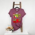 My Students Stole My Heart Teacher Holiday Merry Christmas Women's Heather T-Shirt Heather Maroon