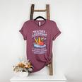 Superhero Sidekick Teaching Teach School Teacher Assistant Women's Heather T-Shirt Heather Maroon