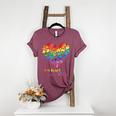 It Takes a Big Heart To Shape Little Minds Teacher Women's Heather T-Shirt Heather Maroon