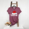 Teacher Aide Christmas Women Family Matching Group Xmas Women's Heather T-Shirt Heather Maroon Teacher Aide Christmas Women Family Matching Group Xmas Women's Heather T-Shirt Heather Maroon