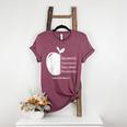Teacher Empower Student Teacher Protest Supporter Red For Ed Women's Heather T-Shirt Heather Maroon