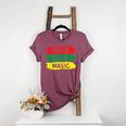 Teacher Magic Black History Month Educator For Men Women Women's Heather T-Shirt Heather Maroon Teacher Magic Black History Month Educator For Men Women Women's Heather T-Shirt Heather Maroon