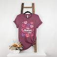 Teacher Positive Affirmations Candy Heart Valentine's Day Women's Heather T-Shirt Heather Maroon Teacher Positive Affirmations Candy Heart Valentine's Day Women's Heather T-Shirt Heather Maroon