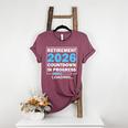 Teacher Retirement Class Of 2026 Loading Retired Women's Heather T-Shirt Heather Maroon Teacher Retirement Class Of 2026 Loading Retired Women's Heather T-Shirt Heather Maroon