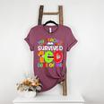 My Teacher Survived 100 Days Of Me 100 Days Of School Women's Heather T-Shirt Heather Maroon My Teacher Survived 100 Days Of Me 100 Days Of School Women's Heather T-Shirt Heather Maroon