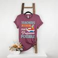 Teachers Make All Other Professions Possible Back To School For Men Women Women's Heather T-Shirt Heather Maroon Teachers Make All Other Professions Possible Back To School For Men Women Women's Heather T-Shirt Heather Maroon